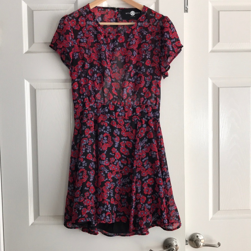 After party vintage fit and flare dress
